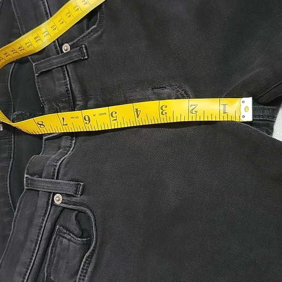 Hudson black Krista mid rise super skinny jeans Women's size 28 - Picture 3 of 8